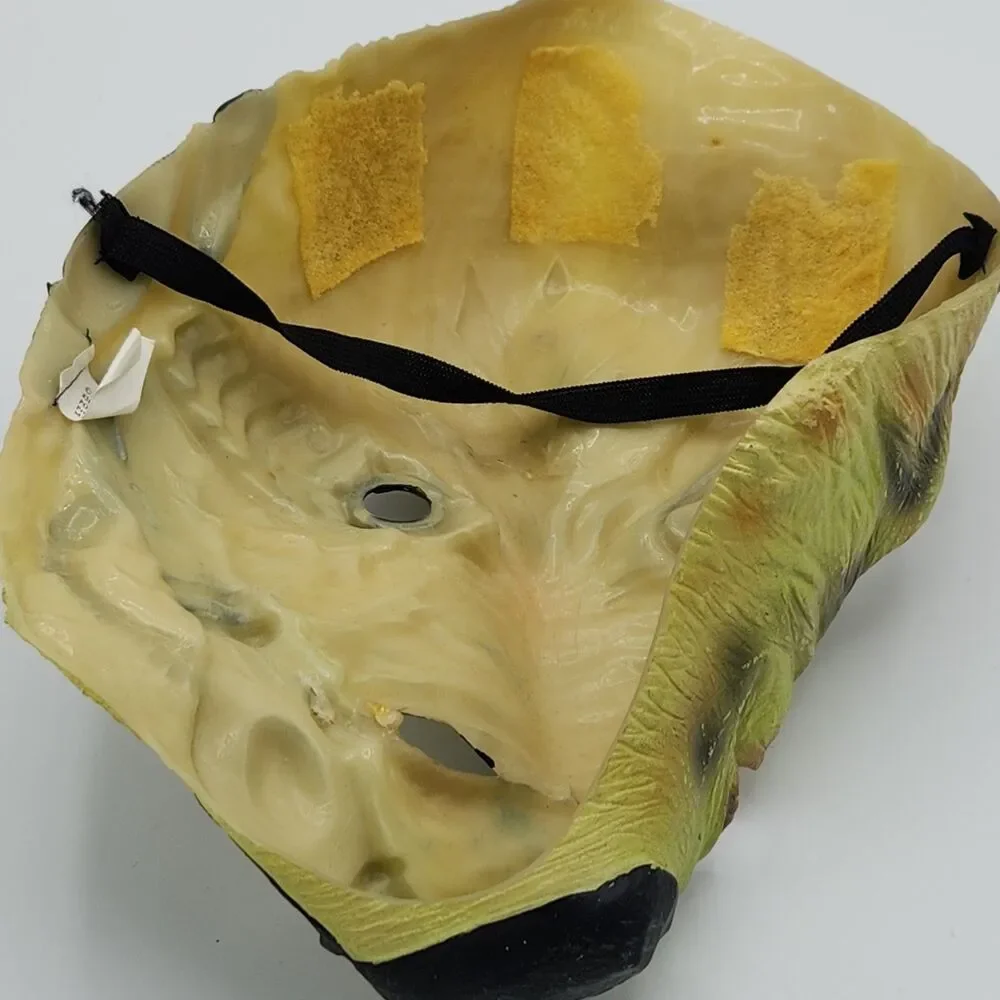 2009 Rubies Costume Company Alien Cyborg Swamp Monster Halloween Mask